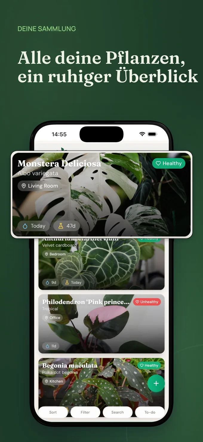 Screenshot 1 der Beflore-App