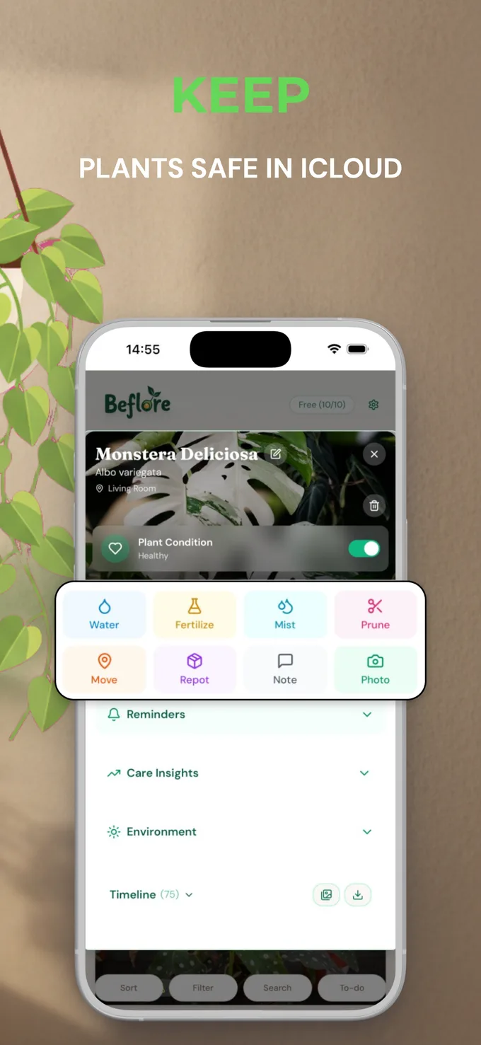 Beflore app screenshot 5