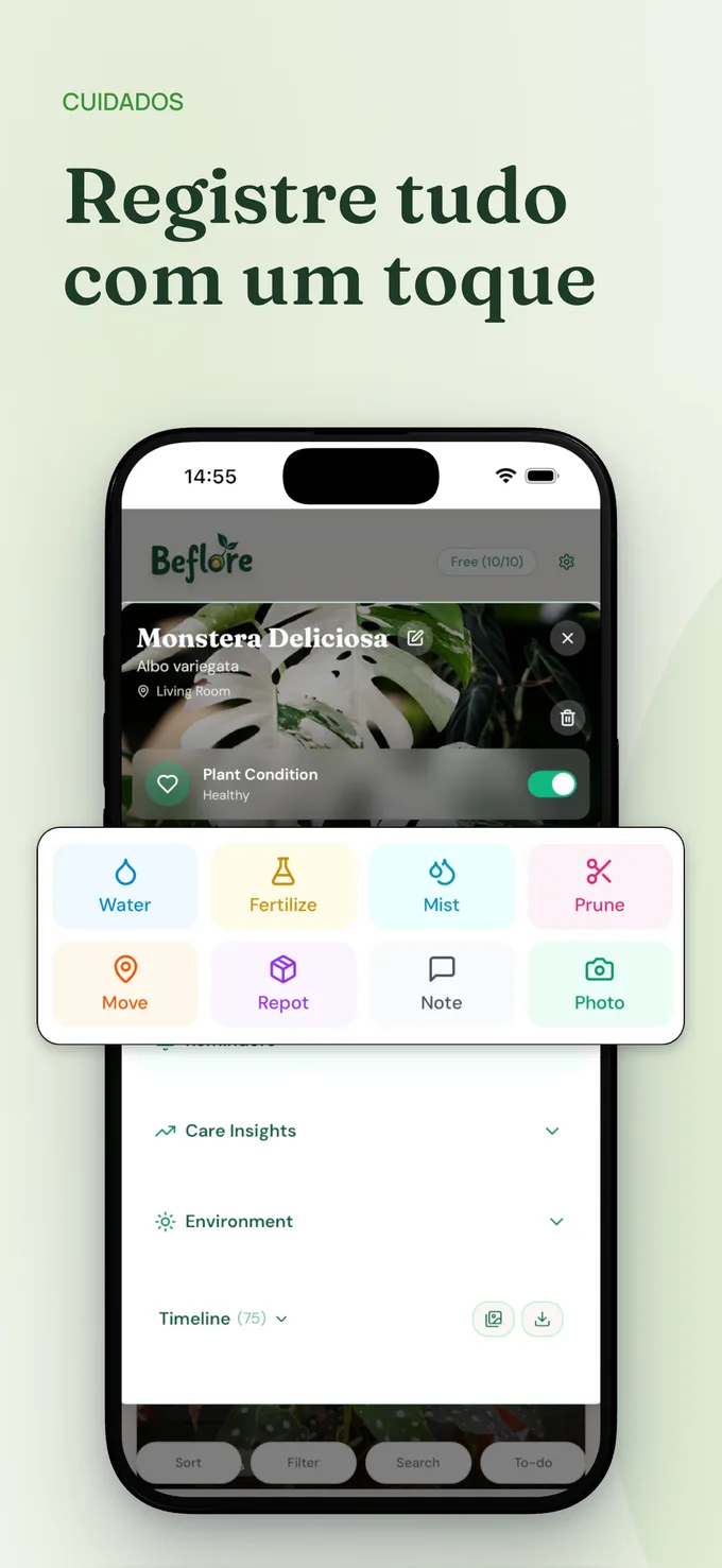 Captura de tela 2 do app Beflore